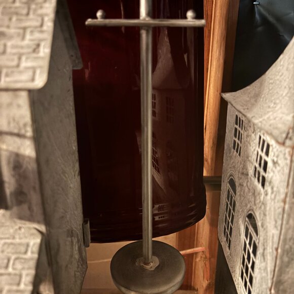 Concordville by Anthropologie Zinc Metal Telephone Pole for Village Display - Picture 1 of 4